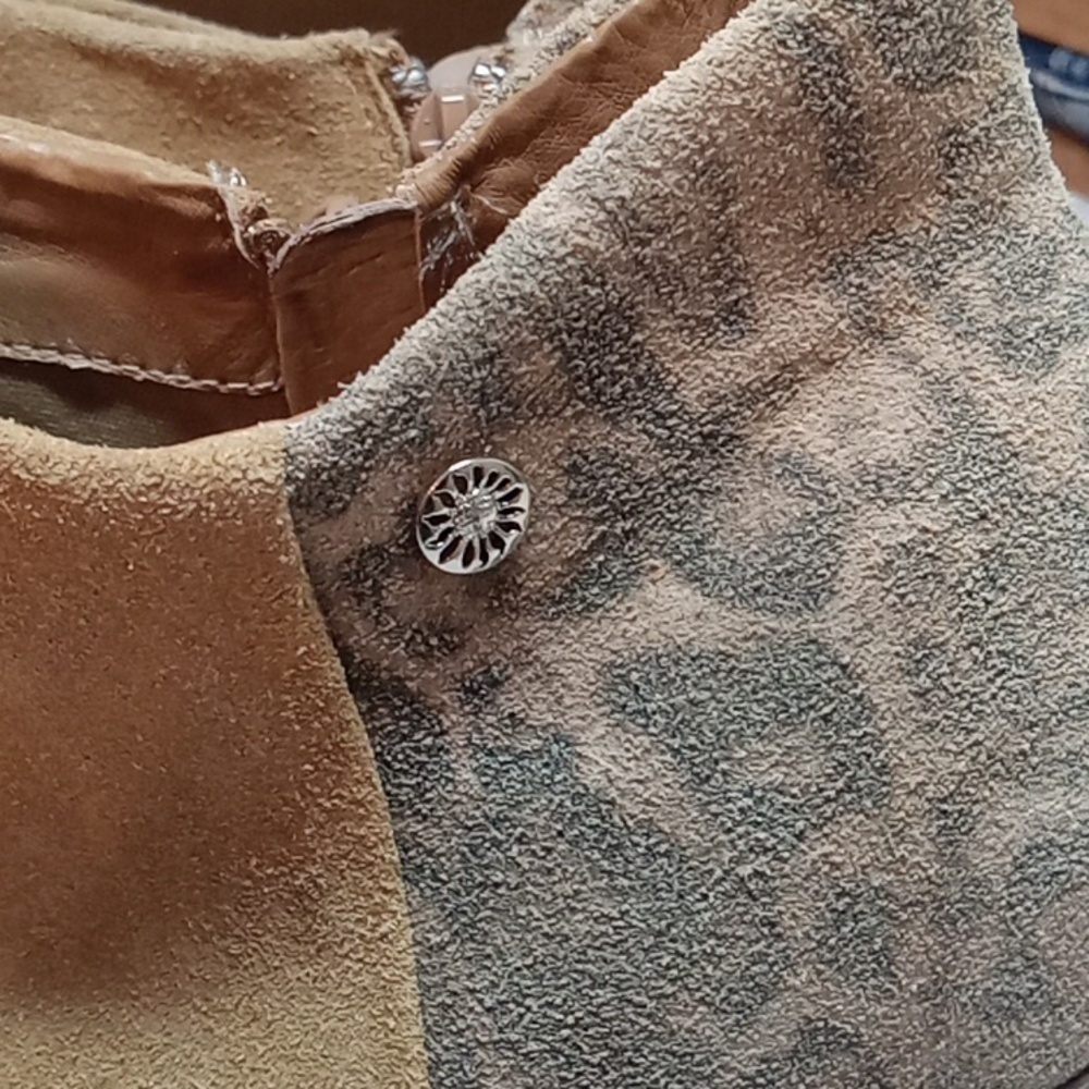 Yellowbox cheetah ankle boots size 7.5 - Picture 5 of 13